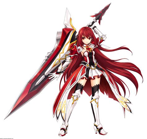 Elsword Hq Render Of Elesis As Grand Master By Oneexisting On Deviantart