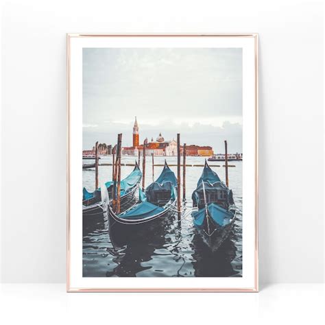 Venice Gondola Art - Etsy