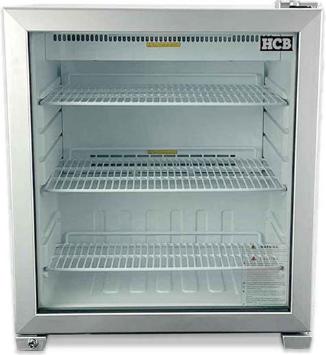 HCB Professionele Horeca Glasdeur Koelkast 90 Liter 230V