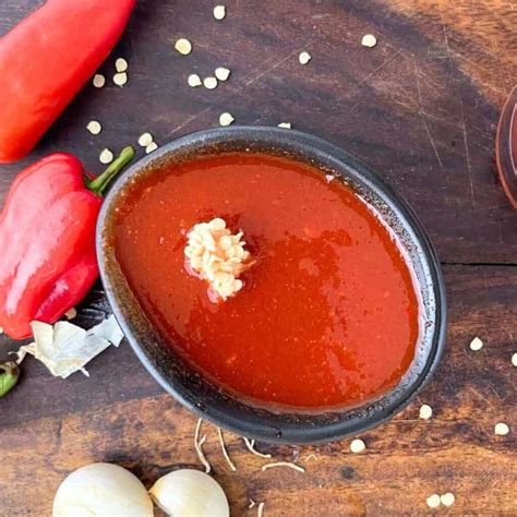 Garlic Habanero Hot Sauce CookinUpLife