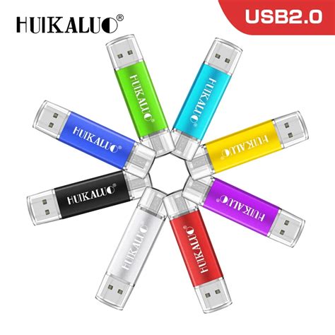 Unidade Flash Usb Otg Alta Velocidade Cor Huikaluo Gb Gb Gb Gb