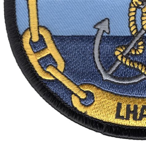 USS Nassau LHA-4 Amphibious Assault Ship Patch | Amphibious Ship ...