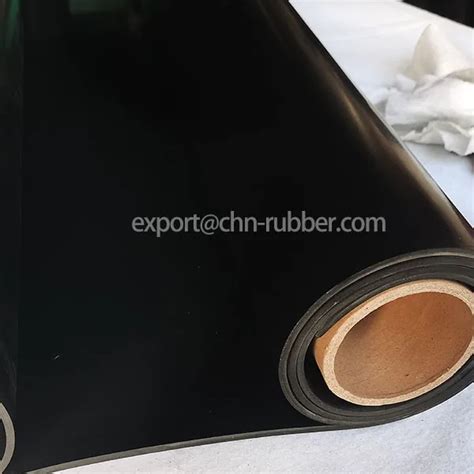 Chloroprene Rubber Sheet 1 2g cm³ Neoprene CR Roll Hebei No 6 Rubber