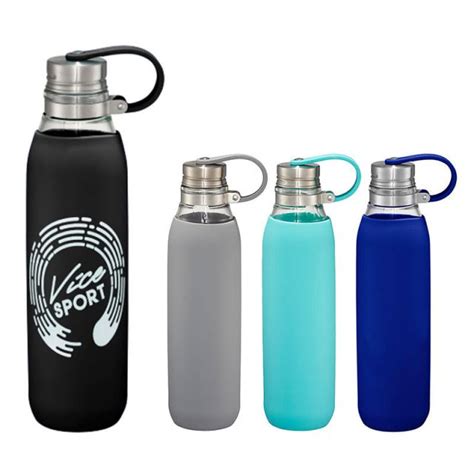 Custom Glass Water Bottles Bulletin Bottle