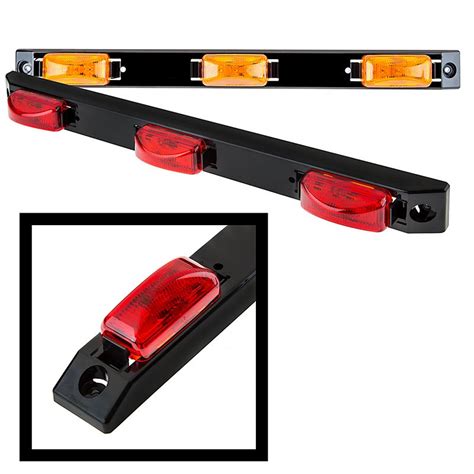 Waterproof LED Trailer Identification Light Bar Super Bright LEDs