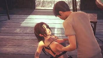 Lara Croft Cosplay Hentai Having Sex With A Man In New Animated Hentai Manga Video Xvideos