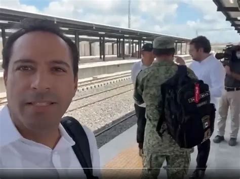 L Pez Obrador Inicia Recorrido En Tren Maya Hacia Chich N Itz