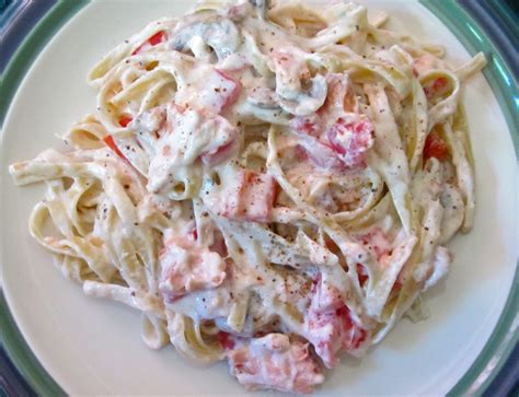 Northwest Creamy Smoked Salmon Fettuccine Alfredo Recipe