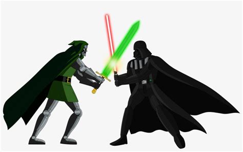 Darth Vader Vs Doctor Doom Vector By Kronoxus Darth Vader And Doctor