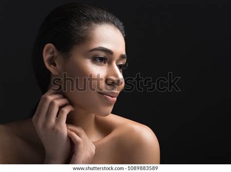 Portrait Beautiful Naked Lady Holding Hand Stock Photo 1089883589 Shutterstock