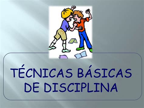 PDF 3 tecnicas básicas de disciplina ponencia DOKUMEN TIPS