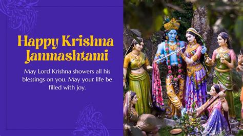 Happy Krishna Janmashtami 2024 Best Wishes Quotes Messages Whatsapp