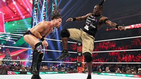 R Truth Vs Jd Mcdonagh — Miracle On 34th Street Fight Raw Highlights