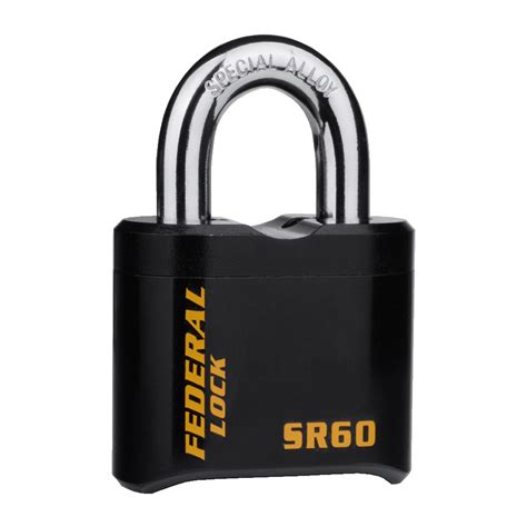 Federal Lock Shackleless Padlock Mm Series Mm Seriesbrass