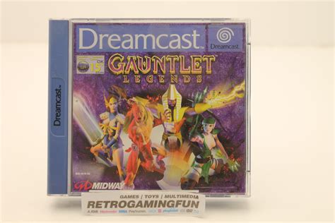 Dreamcast Gauntlet Legend Complete Retro Gaming Fun