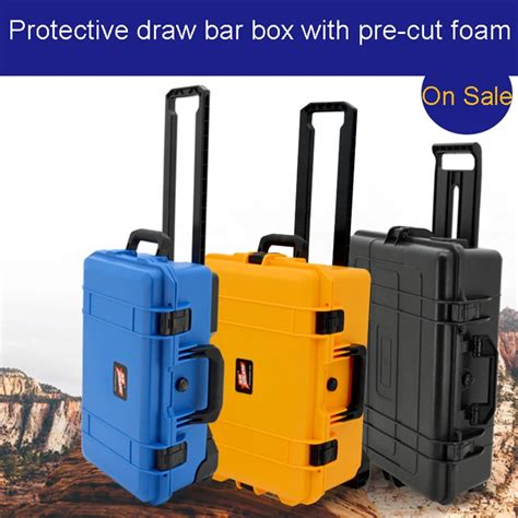 Waterproof trolley case toolbox waterproof tool case Protective Camera ...