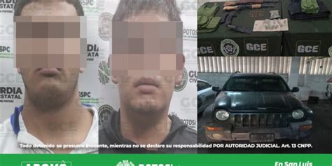 GUARDIA CIVIL ESTATAL DETIENE A DOS OBJETIVOS CRIMINALES CON ARMAS DE