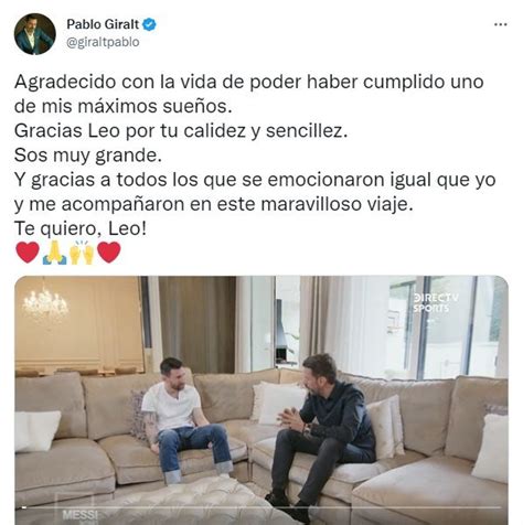 El Video Viral De Leo Messi Que Mostró Su Costado Más Emotivo Soy Un Agradecido Caras