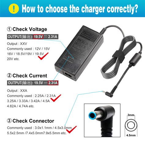 For Hp Stream 11 D060sa Stream 13 14 15 Series Adapter Laptop Charger With Cable Ebay