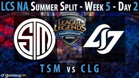 Team Solomid Vs Counter Logic Gaming Lcs Na Summer Split