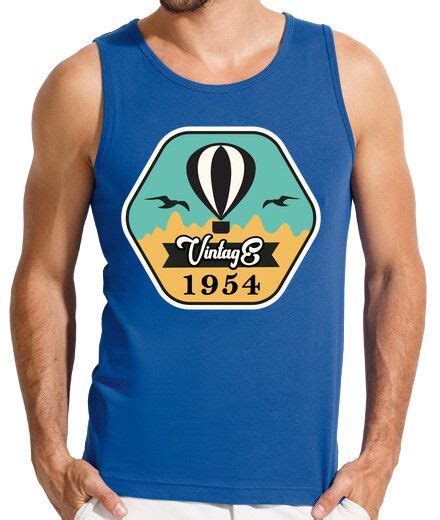 Camiseta 1954 Aniversario Latostadora Mens Tops Tank Man Tops