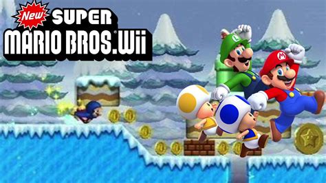 Snow Theme New Super Mario Bros Wii Slowed Down Youtube