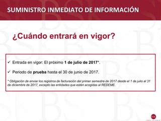 EL NUEVO SUMINISTRO INMEDIATO DE INFORMACIÓN DEL IVA SII PPT