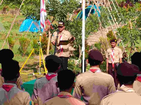 Upacara Pembukaan Perkemahan Saka Wira Kartika Kodim 0811 Tuban Tahun