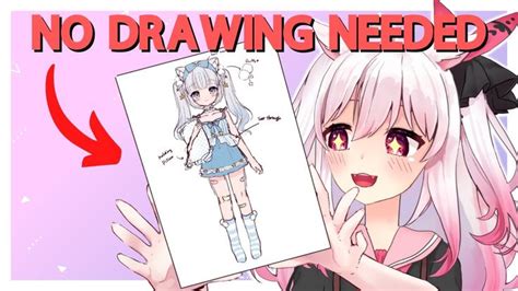 How To Make a vTuber Character Sheet | 【Pinterest】For Art Reference Commissions - YouTube | Make ...