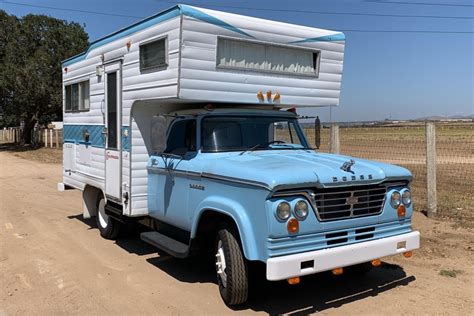 Dodge D Custom Caveman Camper For Sale On Bat Auctions Closed