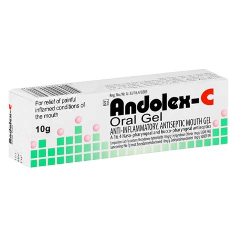 Andolex C Oral Gel 10g Clicks