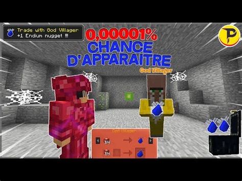 JE TROUVE LE GOD VILLAGER QUI ME DONNE UN ENDIUM NUGGET PALADIUM V8