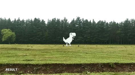 GOOGLE T-REX SCULPTURE IN DENDROPARK :: Behance