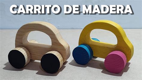 Como Hacer Carrito De Madera De Pino 🥰 Juguete Para Pequeños Youtube