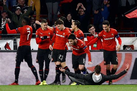 Ligue Europa Rennes renverse Arsenal et enflamme son printemps européen