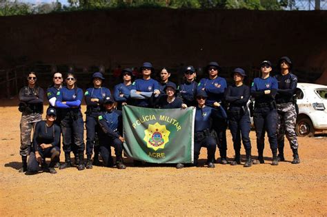 Policiais Militares Femininas Do Acre Concluem Curso T Tico Operacional