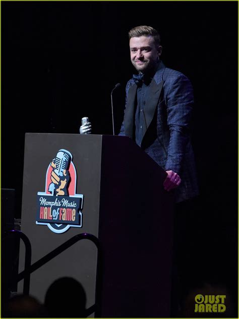 Watch Justin Timberlake Sing At Memphis Music Hall Of Fame Give