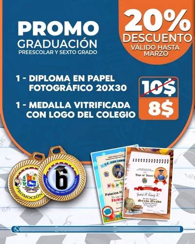 Diploma Y Medalla Bachiller Sexto Y Preescolar En Venta En