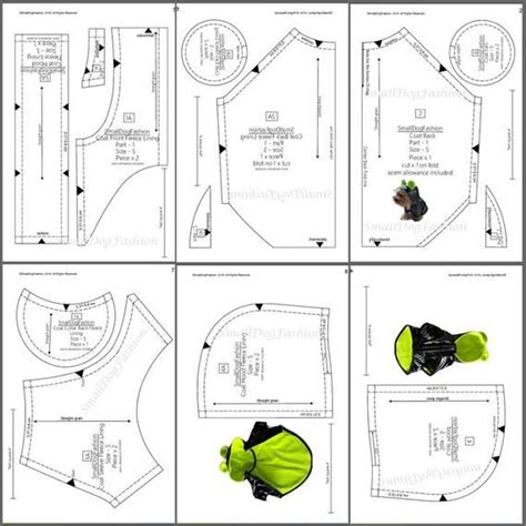 dog coat sewing patterns free printable - NornaLorcan