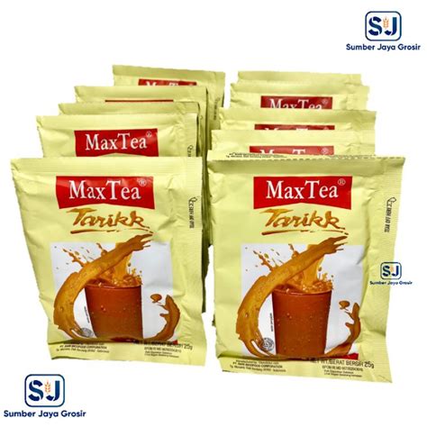 Max Tea Teh Tarik Bubuk Minuman Rasa Sachet Shopee Indonesia