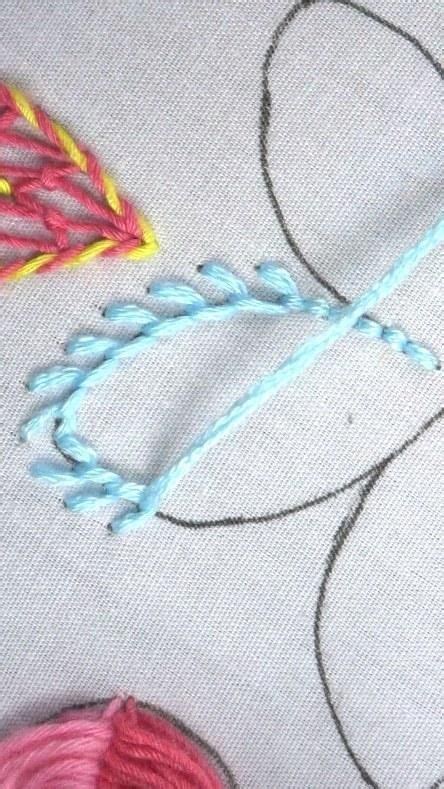 Mahmuda On Instagram Easy Cute Basic Hand Embroidery Stitch Video