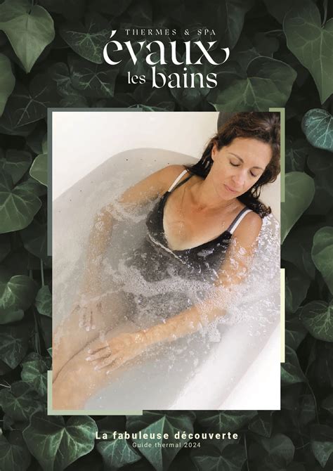 Nos brochures et autres documents Thermes SPA Évaux les Bains