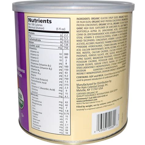 Is Earth S Best Baby Formula Good at Bernadette Oakman blog