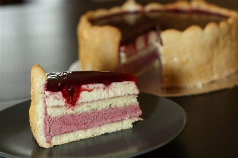 Charlotte Aux Fruits Rouges Biscuit Cuillere Maison Mousses