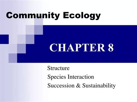 Ppt Community Ecology Powerpoint Presentation Free Download Id 655239