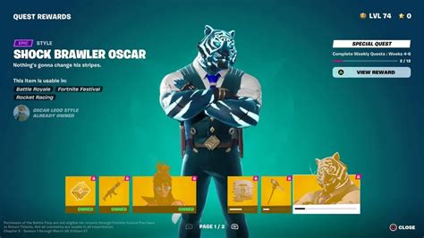 Fortnite Quest Belohnungen So schalten Sie Stile für Oscar Jones