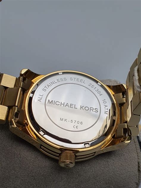 Michael Kors Women’s Quartz Gold Stainless Steel Gold Dial 45mm Watch Mk5706 2 Royalwrist Pk