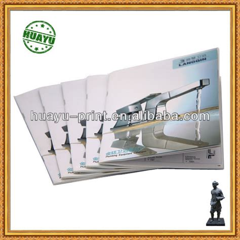 Pages Saddle Stitch Sanitary Catalog Printing High Quality Pages