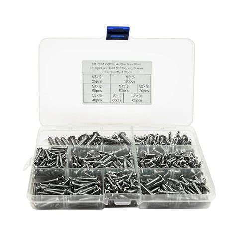 Amazon Xiedeai Bolts Fasteners Self Tapping Screws Assortment