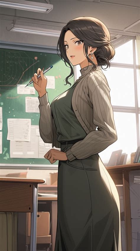 High School Anime Cute Women Teacher (732) - Photo #29002 - Picture.lk